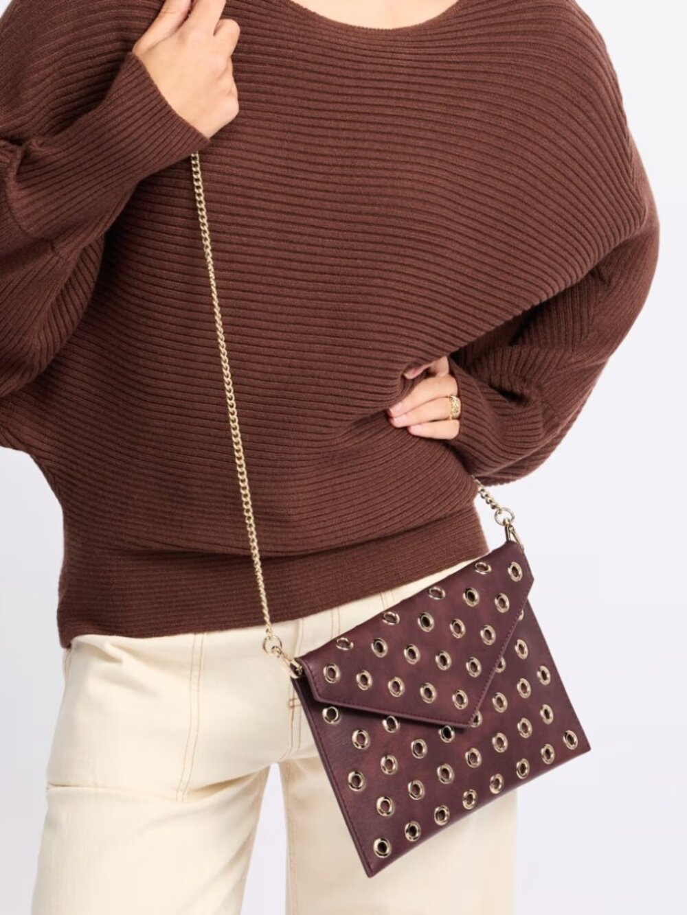 Moda Luxe Ramona Crossbody Clutch